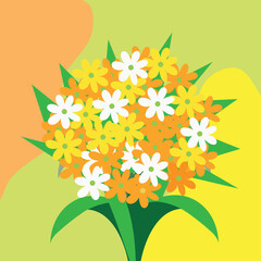 Pattern background design, vector, illustration. Illustration design background with floral concept.