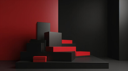 Black Friday, discount concept, created with Generative AI technology