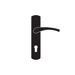 door lock with handle icon