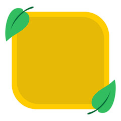 Green Leaf Textbox