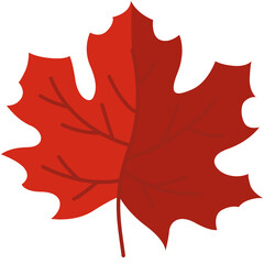 Naklejka premium Autumn Leaf Illustration