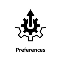 Preferences Vector Icon

