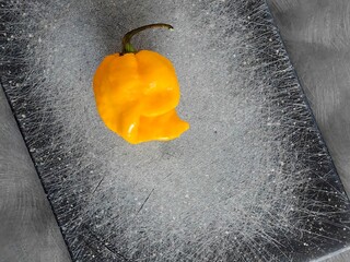 Yellow Carolina Reaper Pepper Chili