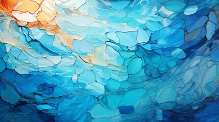 Obraz premium Blue and yellow pattern background