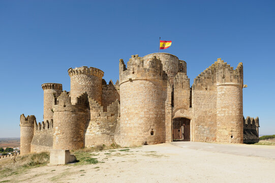 15Th Century Belmonte Castle; Belmonte, Cuenca, Castilla La Mancha, Spain