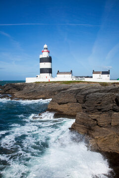 Hook Lighthouse Near Wexford; County Wexford, Ireland