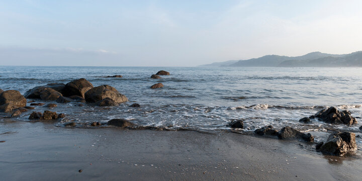 Tide Coming Up On The Shore; Sayulita, Mexico