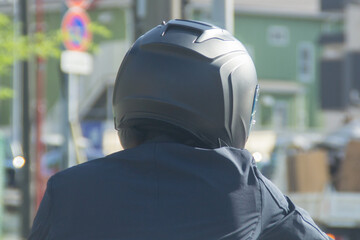 ヘルメット　ライダー