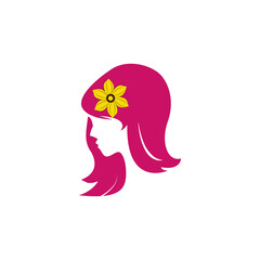 hairstyle logo icon