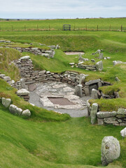 Jarlshof Prehistoric and Norse Settlement, Sumburgh. Shetland Islands. Scotland © AurelienB