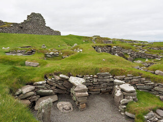 Jarlshof Prehistoric and Norse Settlement, Sumburgh. Shetland Islands. Scotland © AurelienB