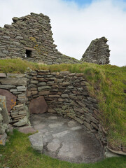 Jarlshof Prehistoric and Norse Settlement, Sumburgh. Shetland Islands. Scotland © AurelienB