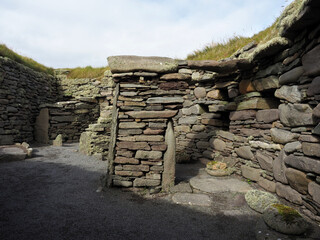 Jarlshof Prehistoric and Norse Settlement, Sumburgh. Shetland Islands. Scotland © AurelienB
