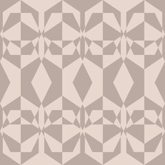 Bright Tiles. Decorative vector seamless pattern. Repeating background. Tileable wallpaper print.