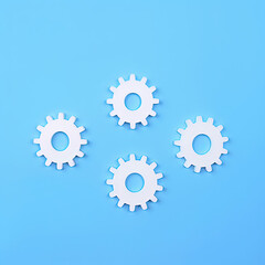 White Gears Generative AI
