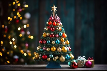 Small Christmas Tree with Star