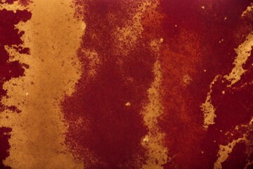 paint texture, background with paint, red and golden background, background with effect,  red and golden texture, background, texture of the old wall, Generative AI
