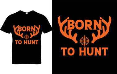 Vector hunting deer dad grandpa t-shirt pod print ready design