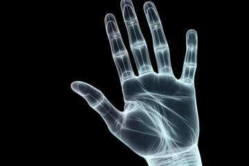 Obraz premium x-ray of human hand