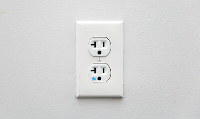 electrical outlet plug, symbolizing energy connection and electrical power source