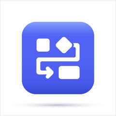 Fototapeta premium Model Interpretability 3D Icon. Machine Learning, Artificial Intelligence