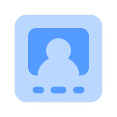 intercom duotone icon