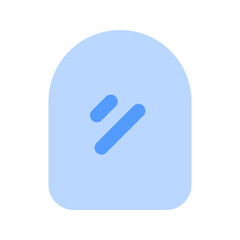 mirror duotone icon