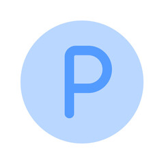 parking area duotone icon