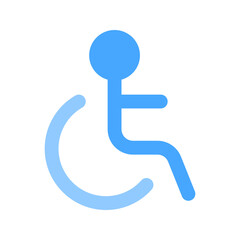 disability flat icon