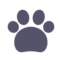 paw flat icon