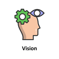  Vision Vector Icon

