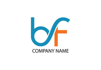 Logo letter B company vector design template.