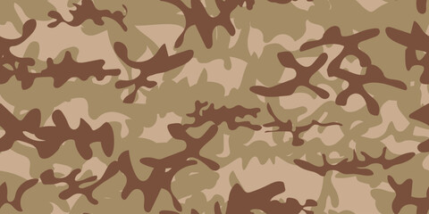 Camouflage Seamless Print. Hunter Khaki Pattern. Modern Military Camouflage. Seamless Tree Paint Camo Dirty Grunge. Desert Repeat Pattern. Woodland Vector Camouflage. Digital Urban. Sand Camo Paint. © Ihar