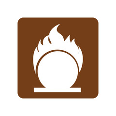 icon set, vector, clip art, and symbol. Icon set  concept  with a square shape.