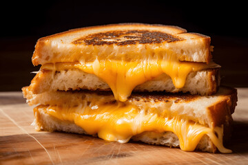 Grilled Cheese Sandwich, food, sandwiches, food presentation, healthy food, fast food, cheese, dripping cheese, swiss cheese, toast, sandwich