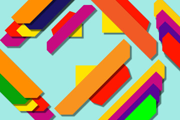 abstract background with colorful lines