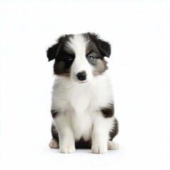 Border Collie's Innocent Puppyhood, Generative AI