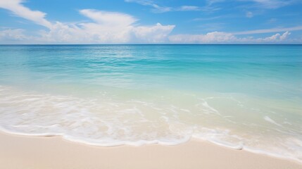 Fototapeta na wymiar picture of gasparilla island with sand, blue water, 16:9, copy space, concept: travel, summer, sun, beach