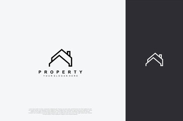 real estate icon, builder, construction, architecture and building logos. vector design template