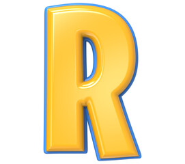 Number 3d render png transparent