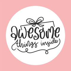 Christmas Packaging Design. Christmas Lettering Qoutes.