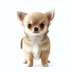 Obraz premium Chihuahua's Innocent Puppyhood, Generative AI