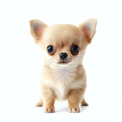 Obraz premium Chihuahua's Adorable Expressions, Generative AI