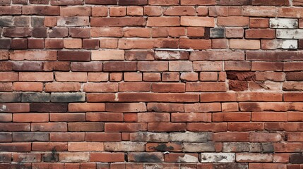 Abstract old brick wall texture. AI generated image