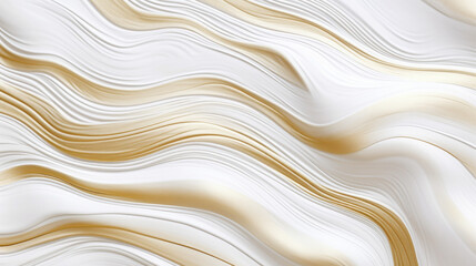 Mountain and Desert Mirage: Inspired from mountains and desert abstract nature of the artwork with bright background and golden waves