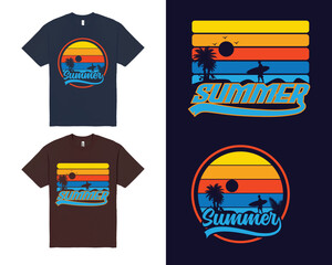 Summer  Travel new tshirt design