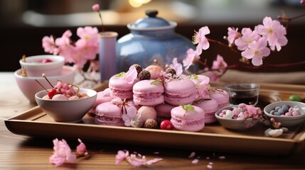 Wagashi a traditional Japanese sweets