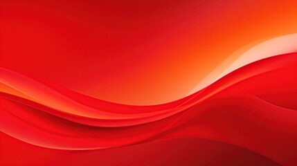 Abstract red orange curve wave with line textured background. AI generated