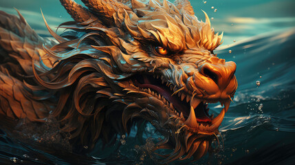 Whispers of the Deep: Mystic Sea Dragon as Visualized by Generative AI