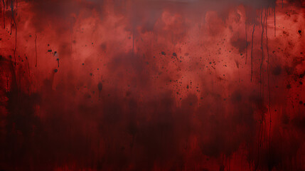 Background with texture and blood stains. Blood splatter. Blood drops. Halloween blood.
